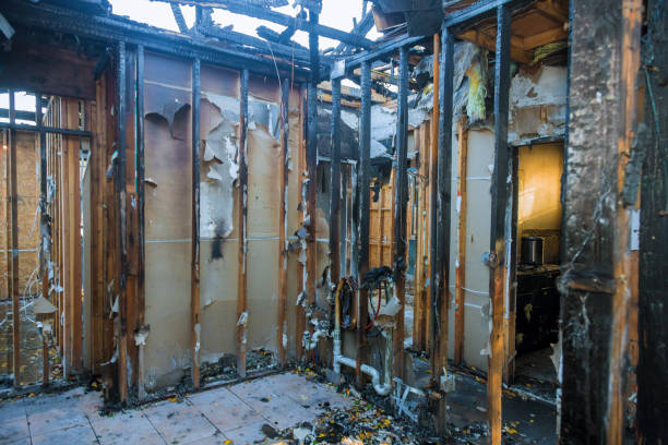 Professional Soot Cleanup technician working in Newtown Square, PA